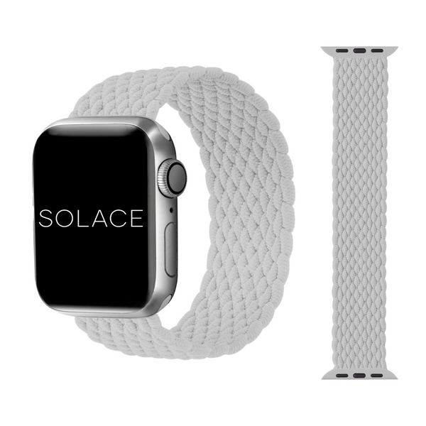 Pearl braided Apple watch band compatible with 38,40,41,42,44,45,49mm
