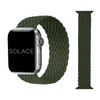 Green braided Apple watch band compatible with 38,40,41,42,44,45,49mm
