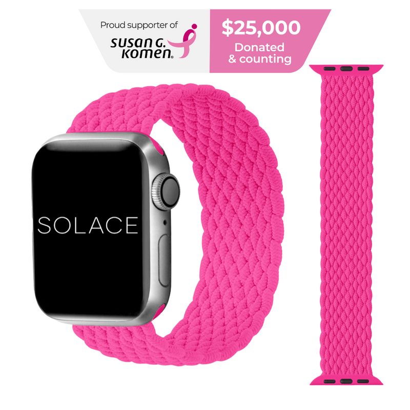 Slate braided Apple watch band compatible with 38,40,41,42,44,45,49mm
