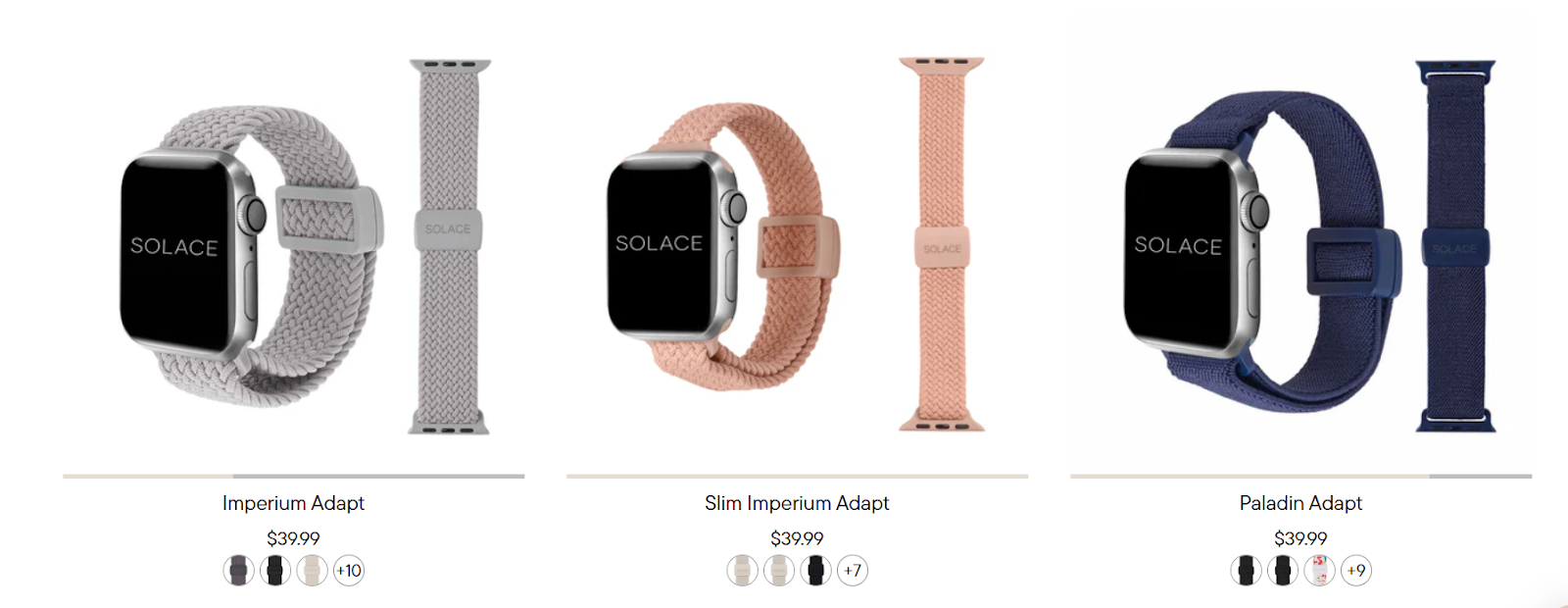 Solace Bands Adjustable Nylon Bands