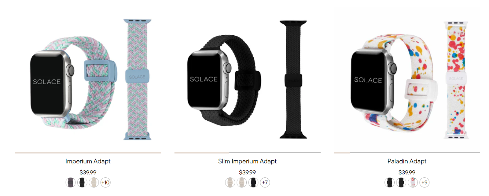 Solace Bands Sport Collection