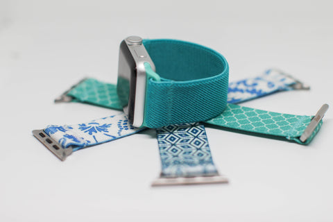 Apple Watch Bands in a Pile