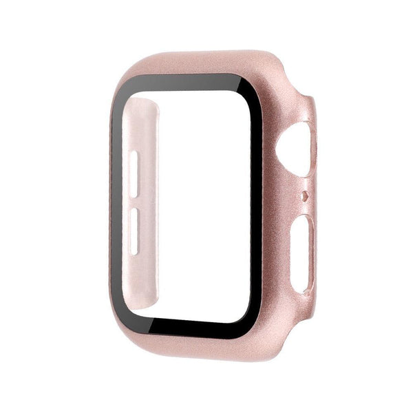 Rose Gold Apple Watch Screen Protector With Tempered Glass